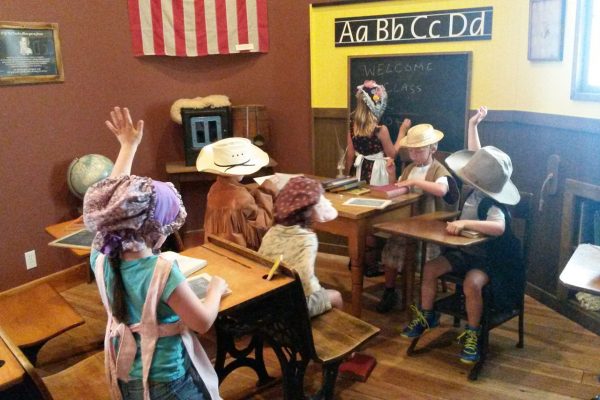 Schoolhouse for the kids to play in - Northwest Carriage Museum